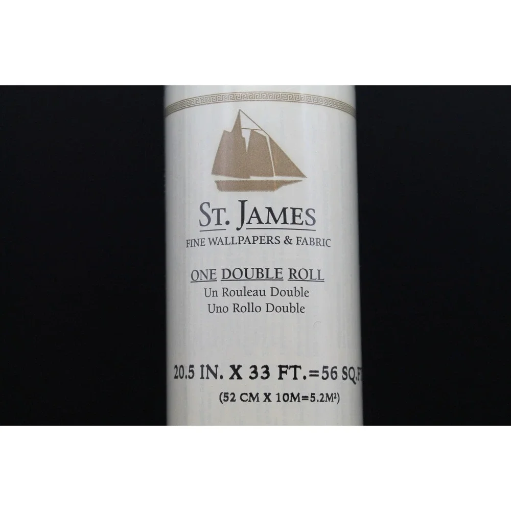 St James Nautical Map Wallpaper Double Roll 20.5in x 33ft Vinyl FS4964 Prepasted